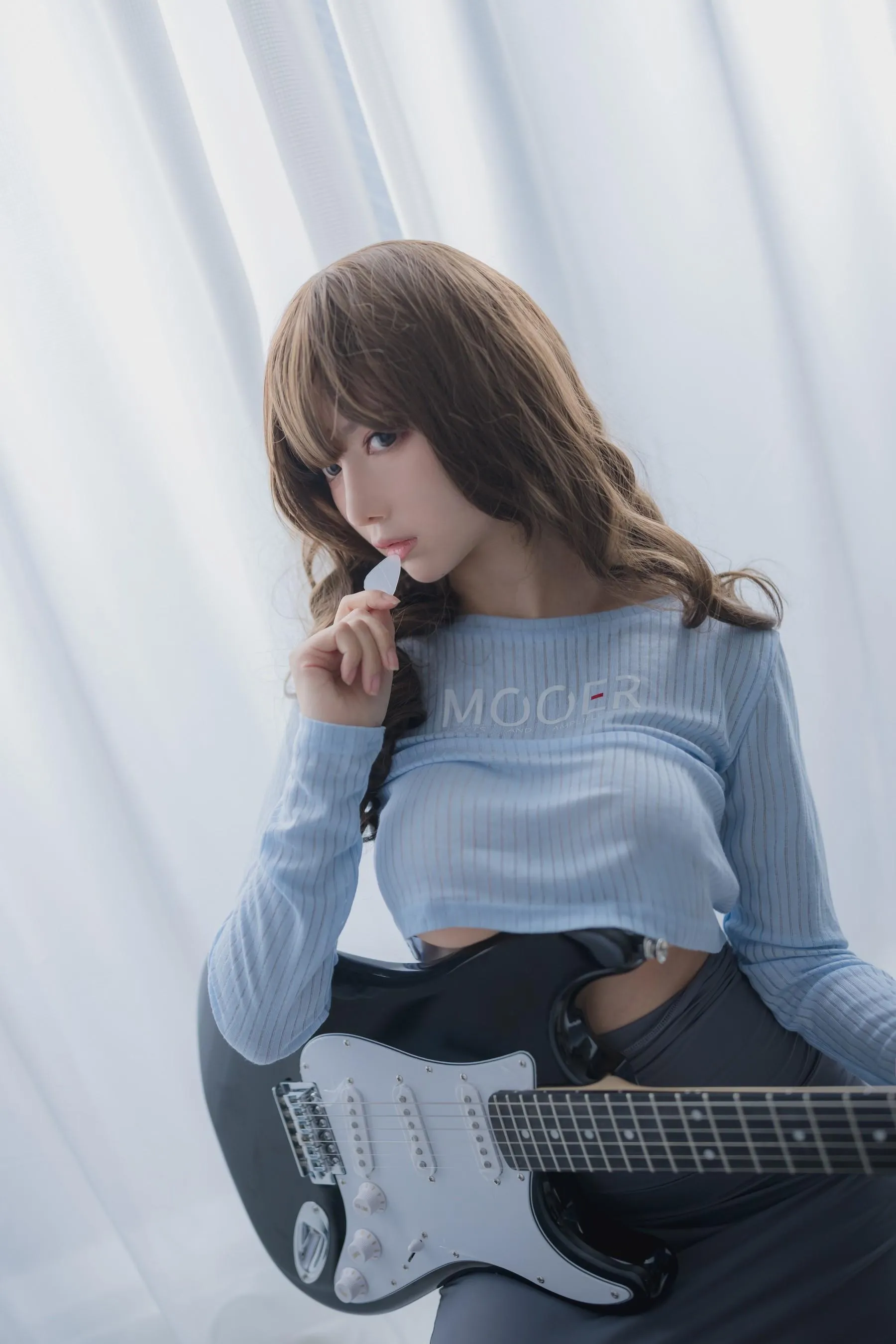 Shika小鹿鹿 – NO.76 吉他妹妹 [21P]插图2